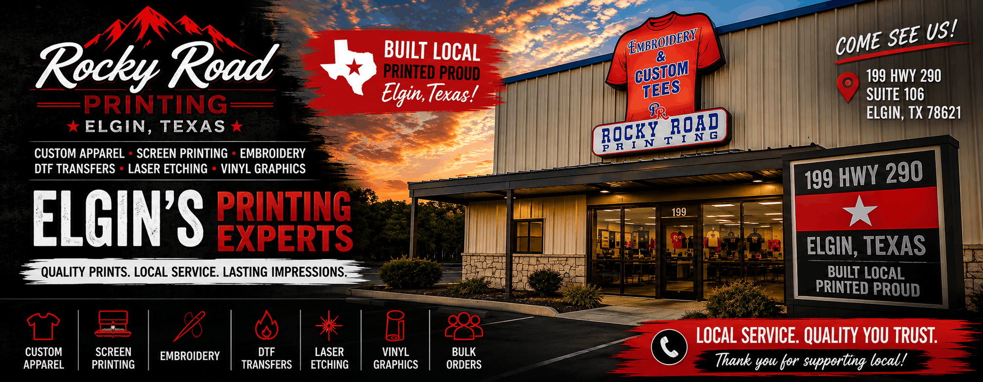 Contact Rocky Road Printing